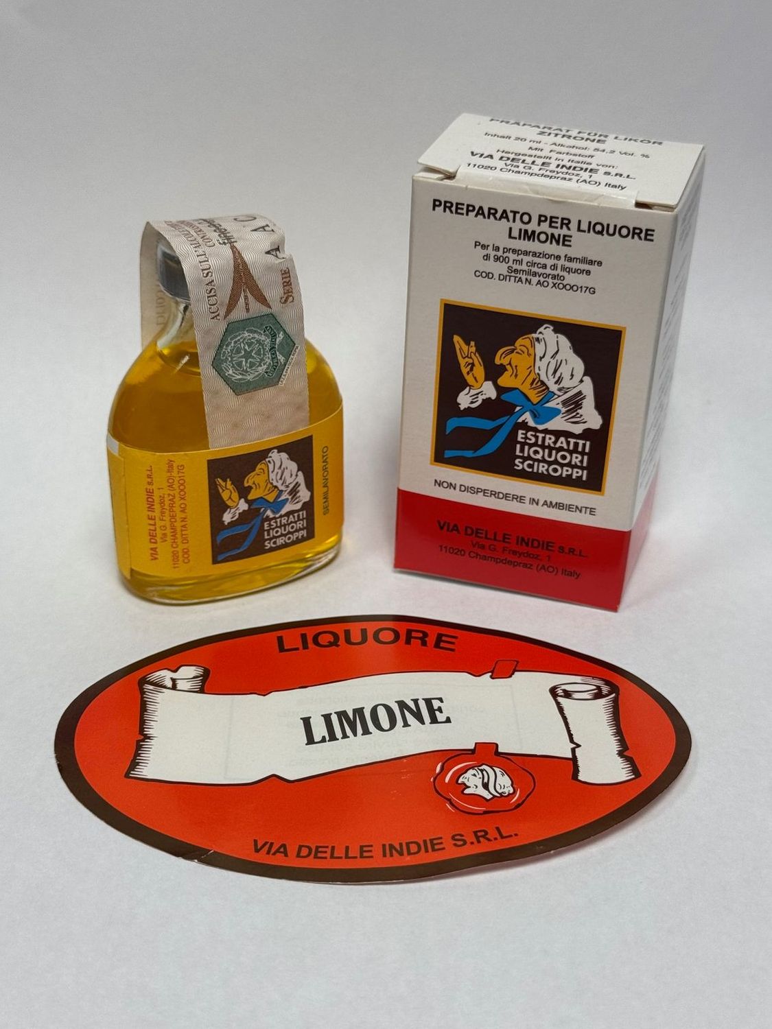 Via Delle Indie - Limone (Lemon) Baking Extract