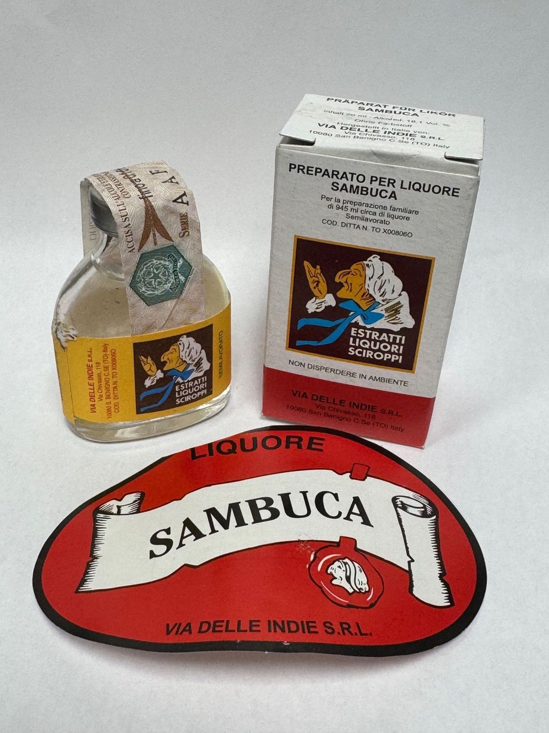 Via Delle Indie - Sambuca Baking Extract