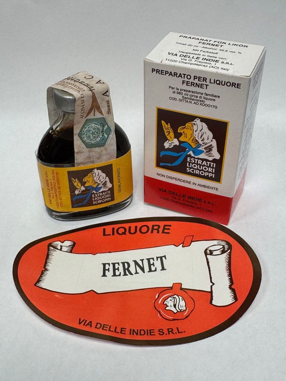 Via Delle Indie - Fernet Baking Extract