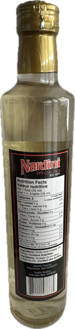 White Wine Vinegar - Nardini Private Label