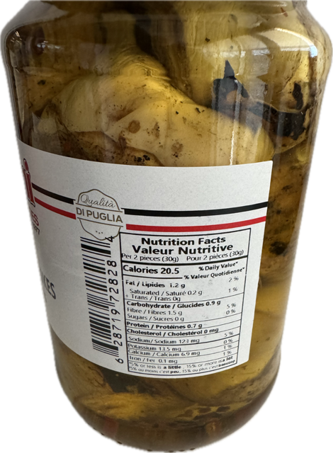 Grilled Artichokes - Nardini Private Label