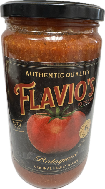 Chef Flavio Lagana's "Flavio's Kitchen" Bolognese Sauce - 750ml