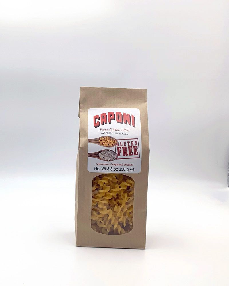 Caponi Gluten Free Pasta - Fusilli 250g