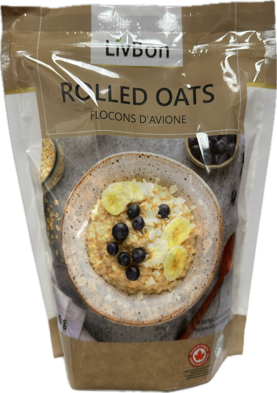 LivBon Rolled Oats - Gluten Free - 500g
