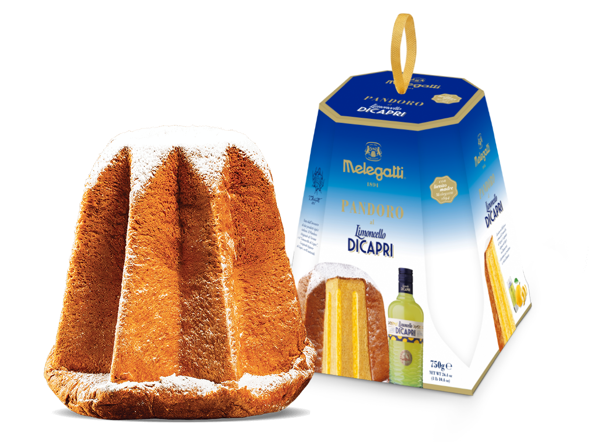 Melegatti Pandoro Limoncello Di Capri Christmas Cake - 750G