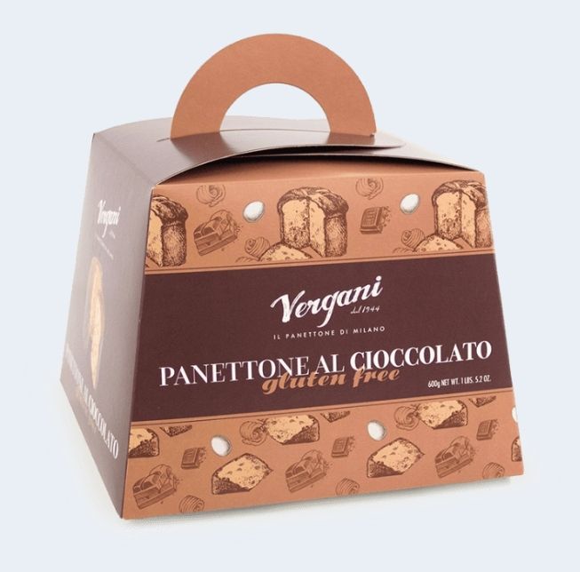 VERGANI - GLUTEN FREE PANETTONE - CHOCOLATE - 600G