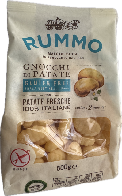 Rummo Brand - Potato Gnocchi - Gluten Free