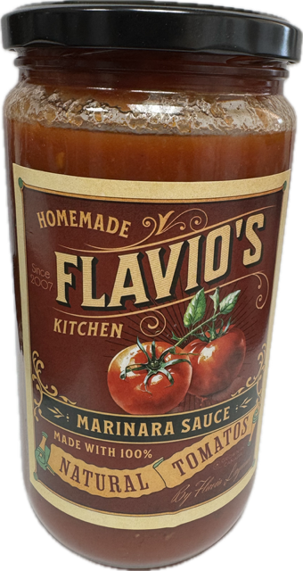 Chef Flavio Lagana - "Flavio's Kitchen"  Marinara Sauce 750mL