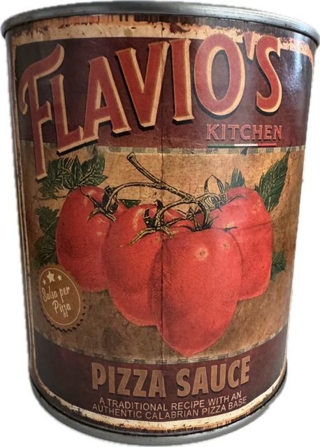 Chef Flavio Lagana's "Flavio's Kitchen" Pizza Sauce -500mL