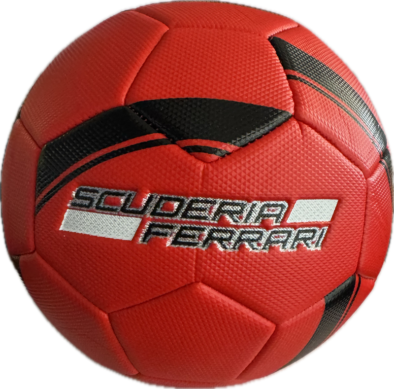 Ferrari Ball - Red with Black Stripes