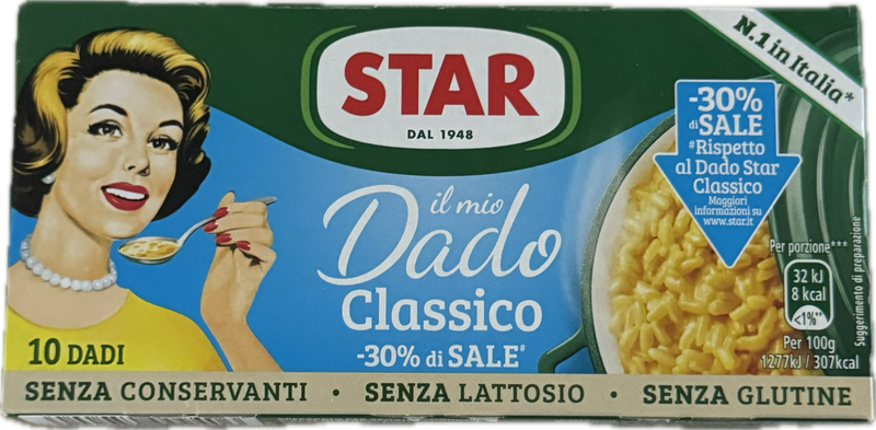 STAR Brand Classico 30% Less Salt Bouillon Cube