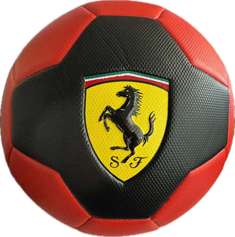Ferrari Ball - Red with Black Panels