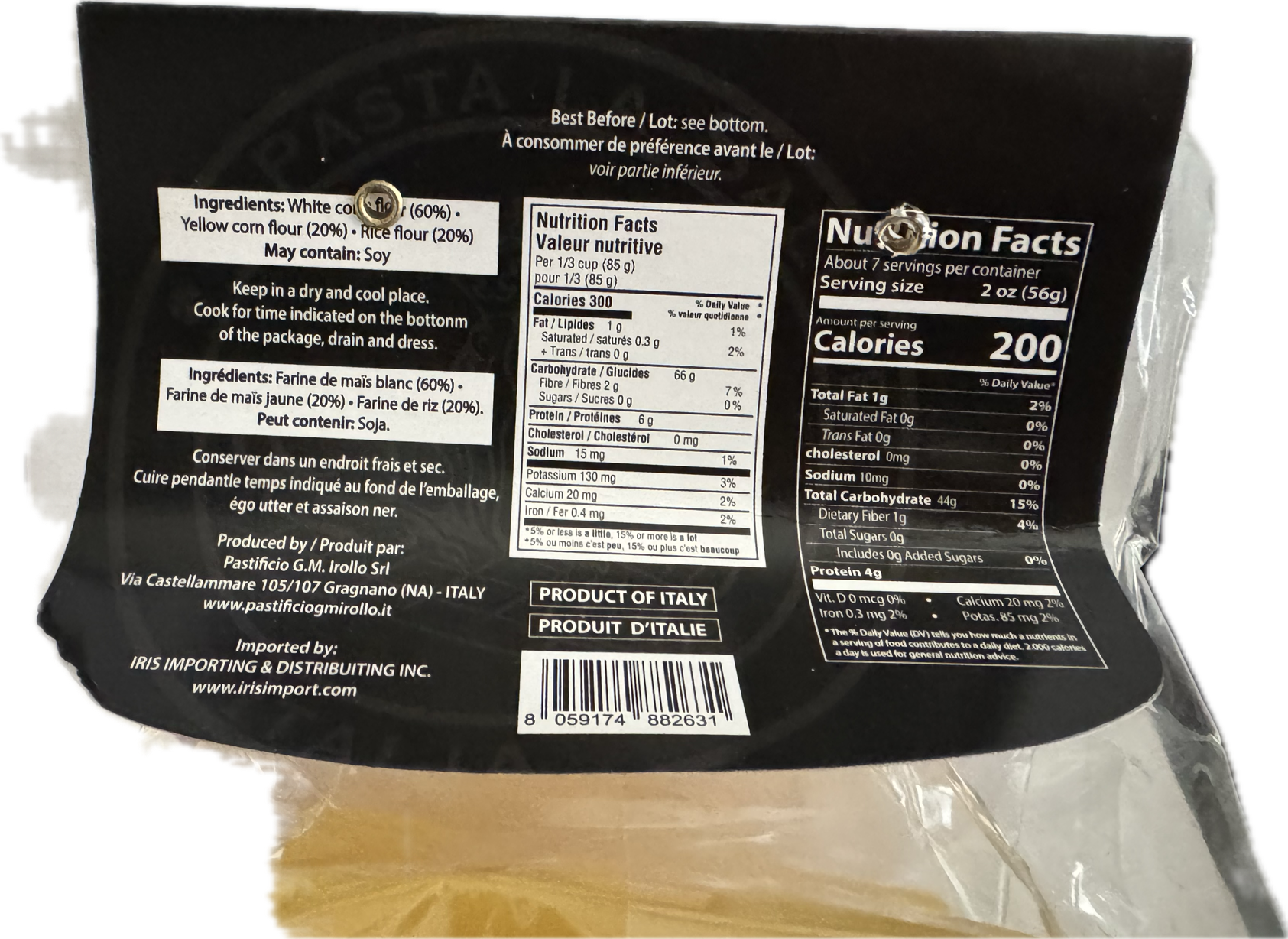 Irollo Gluten Free Pasta - Lasagna 400g