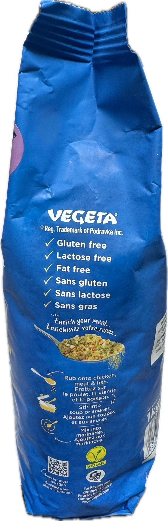 Vegeta No MSG Food Seasoning - 1kg