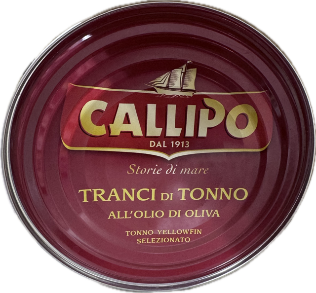 Callipo Tuna Steaks in Olive Oil - 540g