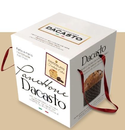 Dacasto Artisan Extra Dark Chocolate Panettone - 800G Boxed
