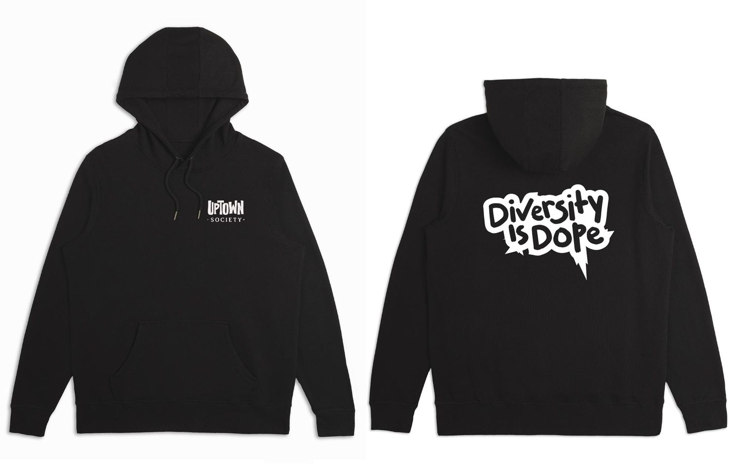 Embroidered Uptown Society Hoodie Embroidered Uptown Society Hoodie