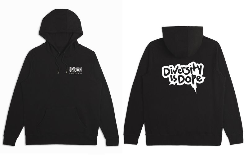 Embroidered Uptown Society Hoodie