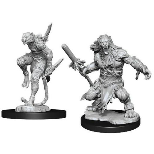 Magic The Gathering Unpainted Minis: Nacatls