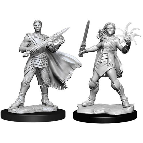 Magic The Gathering Unpainted Minis: Rowan &amp; Will Kenrith