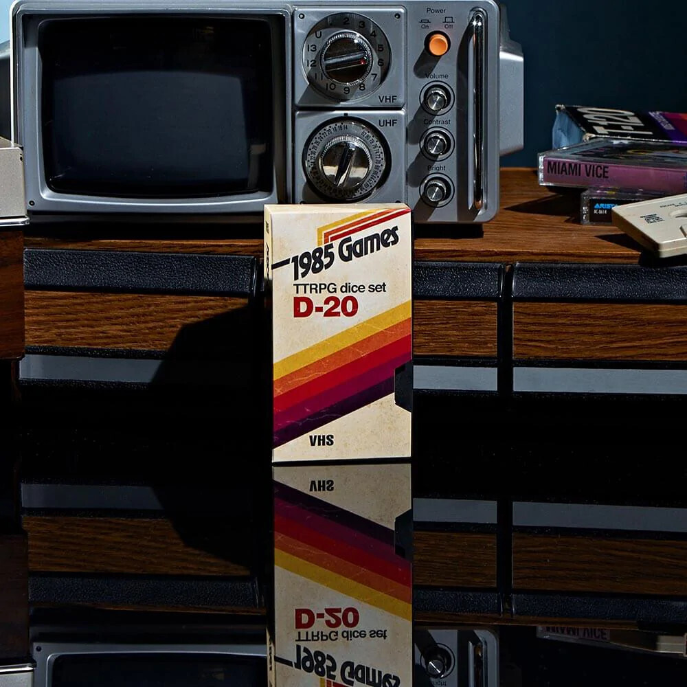 1985 - VHS Dice - Ruby Red