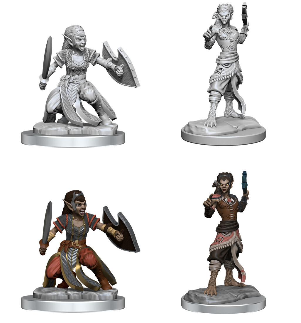 D&amp;D Nolzur&#39;s Marvelous Unpainted Miniatures:  Shifter Fighter - W20