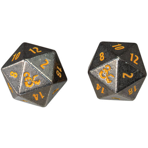 D&amp;D: Heavy Metal d20 Dice Set - Realmspace (2)
