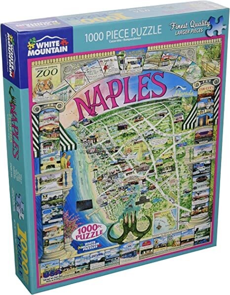 Puzzle: Naples - (1000 Piece Jigsaw) - White Mountain Puzzles