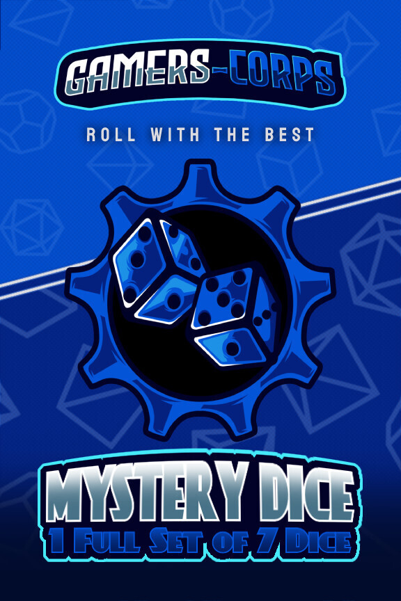 Gamers-Corps Mystery Dice - Blue