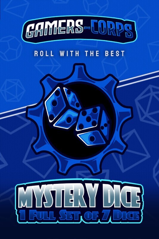 Gamers-Corps Mystery Dice - Blue