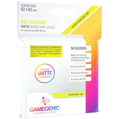 Gamegenic: Matte Sleeves - Big Square (50)
