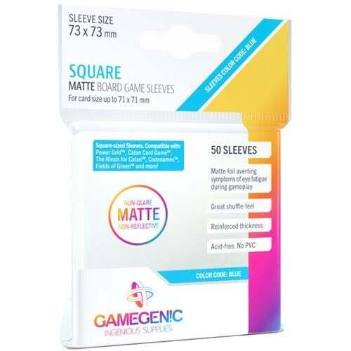 Gamegenic: Matte Sleeves - Square (50)