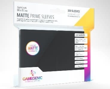 Gamegenic: Matte Prime Sleeves - Black (100)