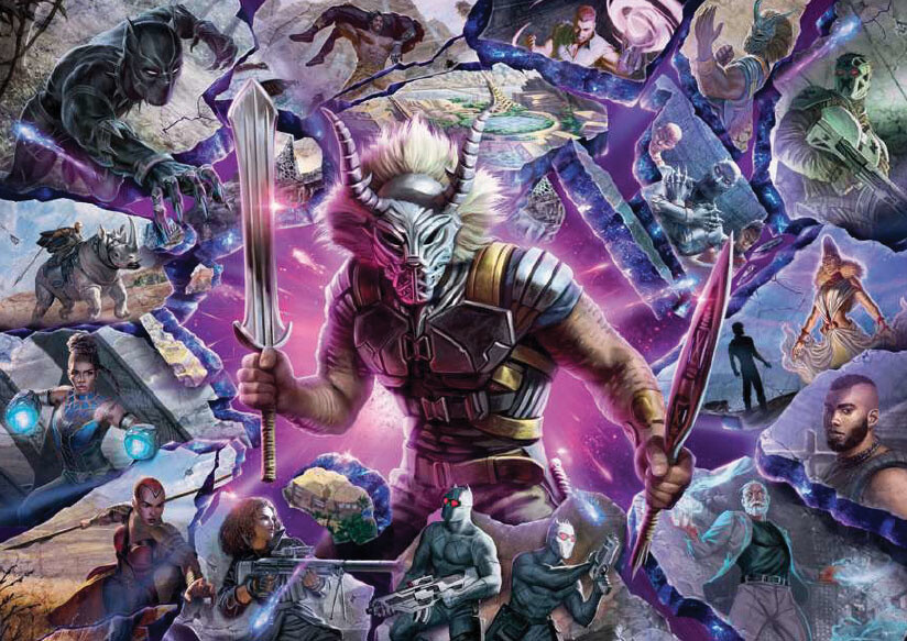 Puzzle: Ravensburger - Marvel Villainous Killmonger (1000 Piece)