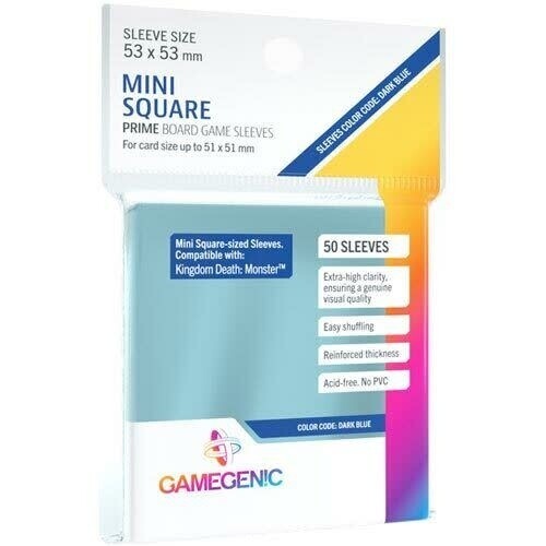 Gamegenic: Sleeves - Mini-Square (50)