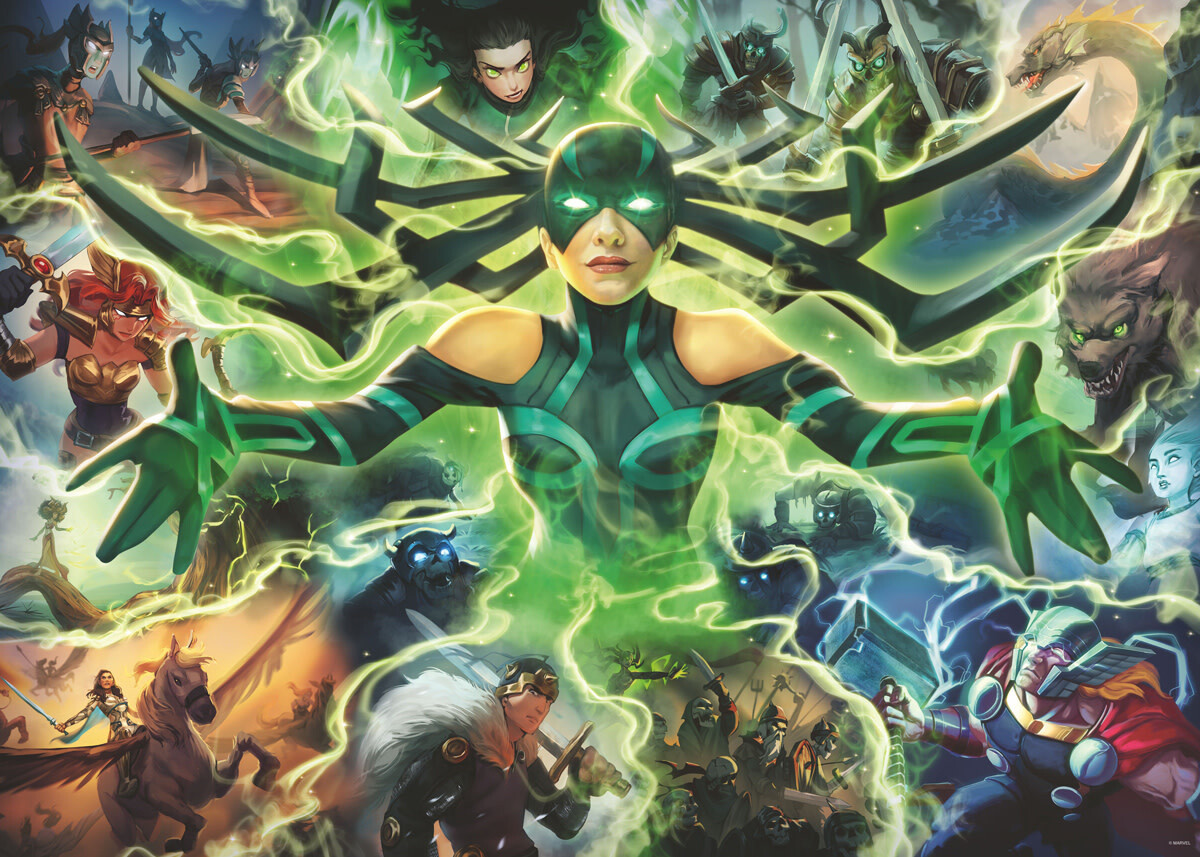 Puzzle: Ravensburger - Marvel Villainous Hela (1000 Piece)