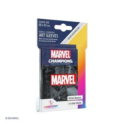 Marvel Champions: Sleeves - Marvel Black