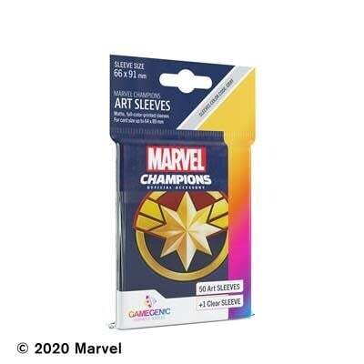 Marvel Champions: Sleeves - Captain Marvel