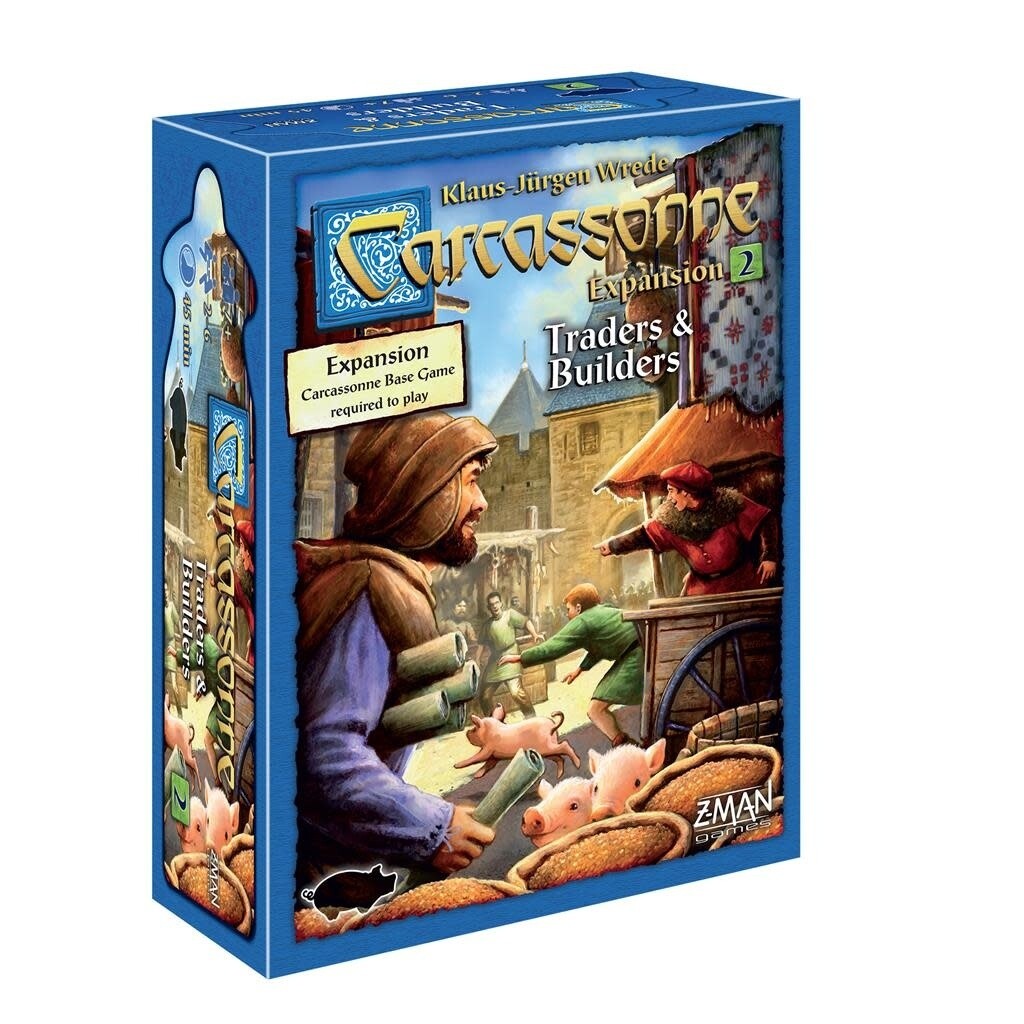 Carcassonne: Traders &amp; Builders - Expansion