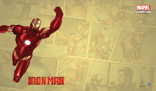 Marvel Champions: Game Mat - Iron Man