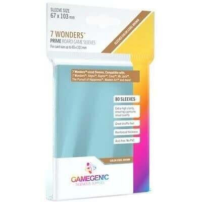 Gamegenic: Prime Sleeves - 7 Wonders (80)