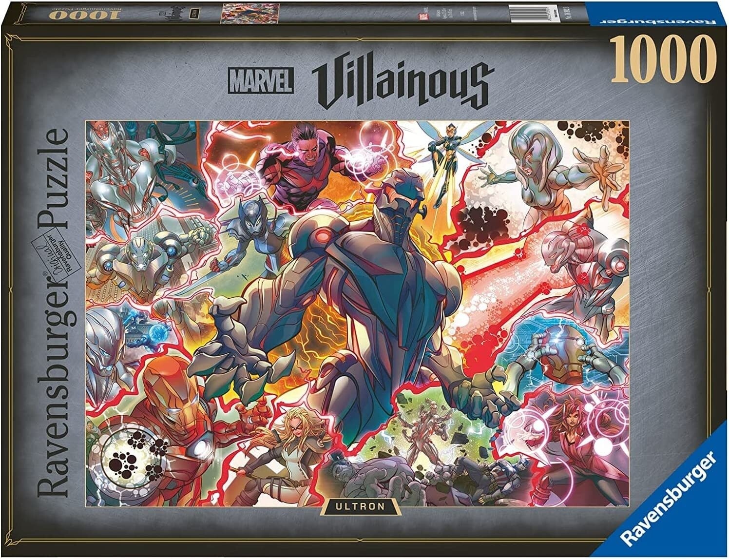 Puzzle: Ravensburger - Marvel Villainous Ultron (1000 Piece)