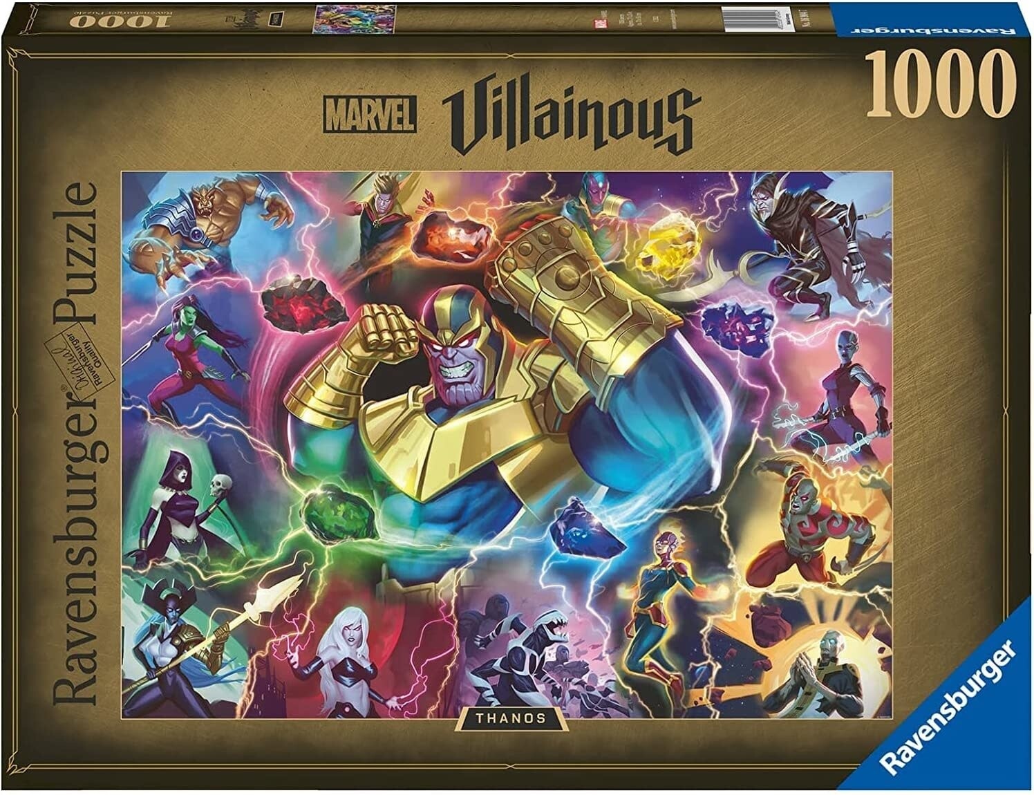 Puzzle: Ravensburger - Marvel Villainous Thanos (1000 Piece)