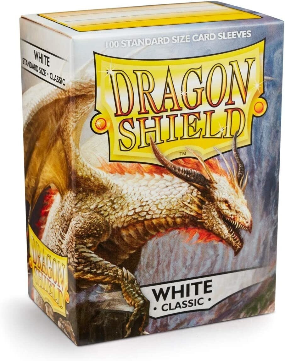 Dragon Shield Sleeves: White (100 Count)