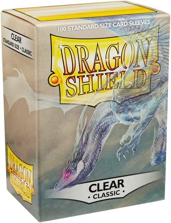Dragon Shield Sleeves: Clear (100 Count)