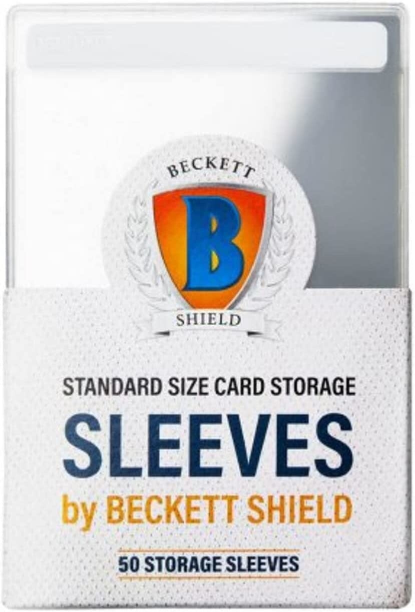 Beckett Shield: Standard Size Storage Sleeves (50 Count)