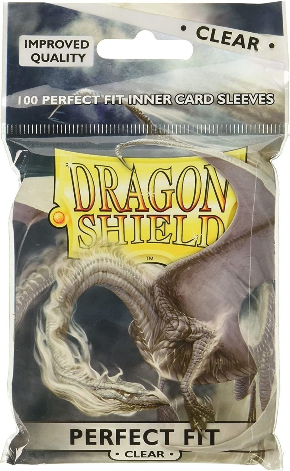 Dragon Shield Sleeves: Perfect Fit Clear (100 Count)