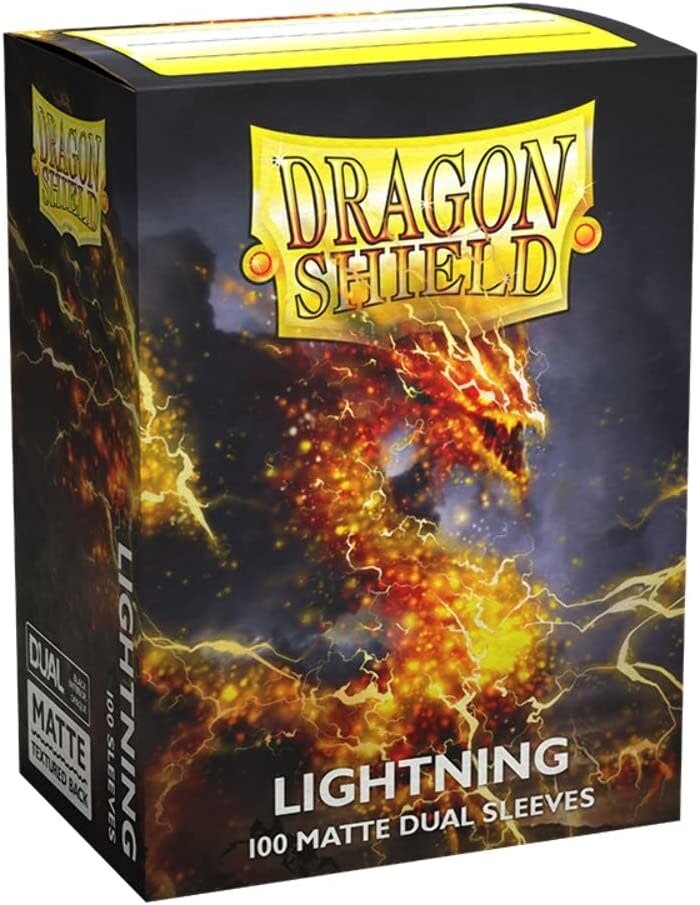 Dragon Shield Sleeves: Matte Lightning (100 Count)