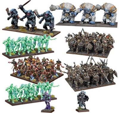 Kings of War: 2 Player Starter Set - Shadows in the North