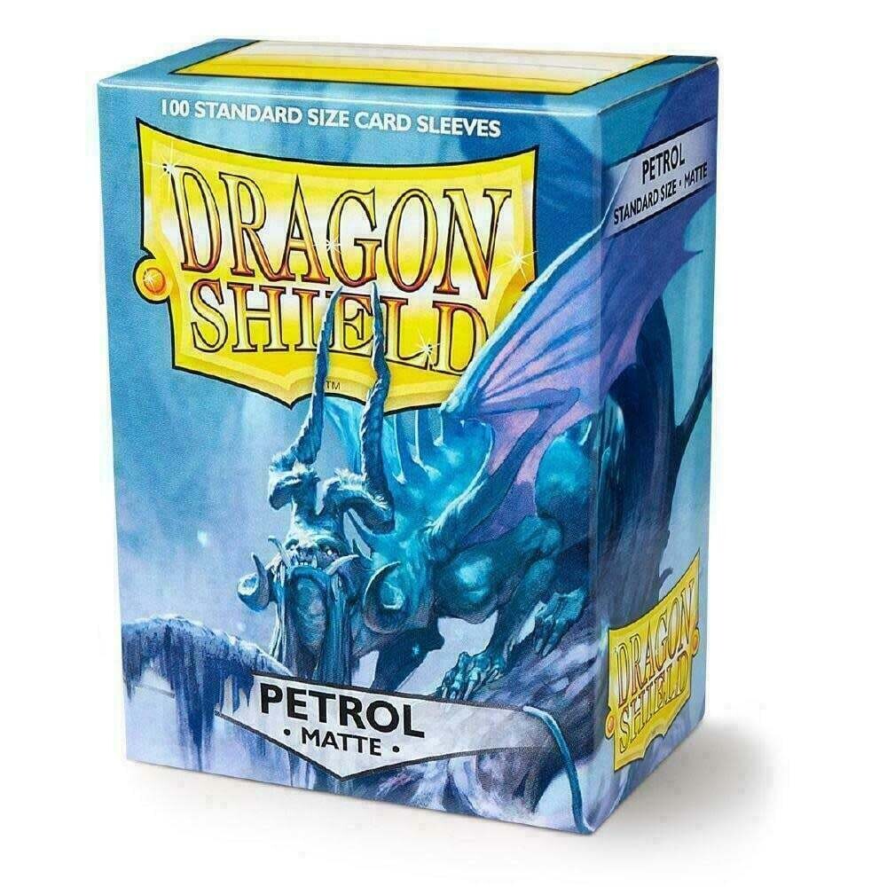 Dragon Shield  Sleeves: Matte Petrol (100 CT)